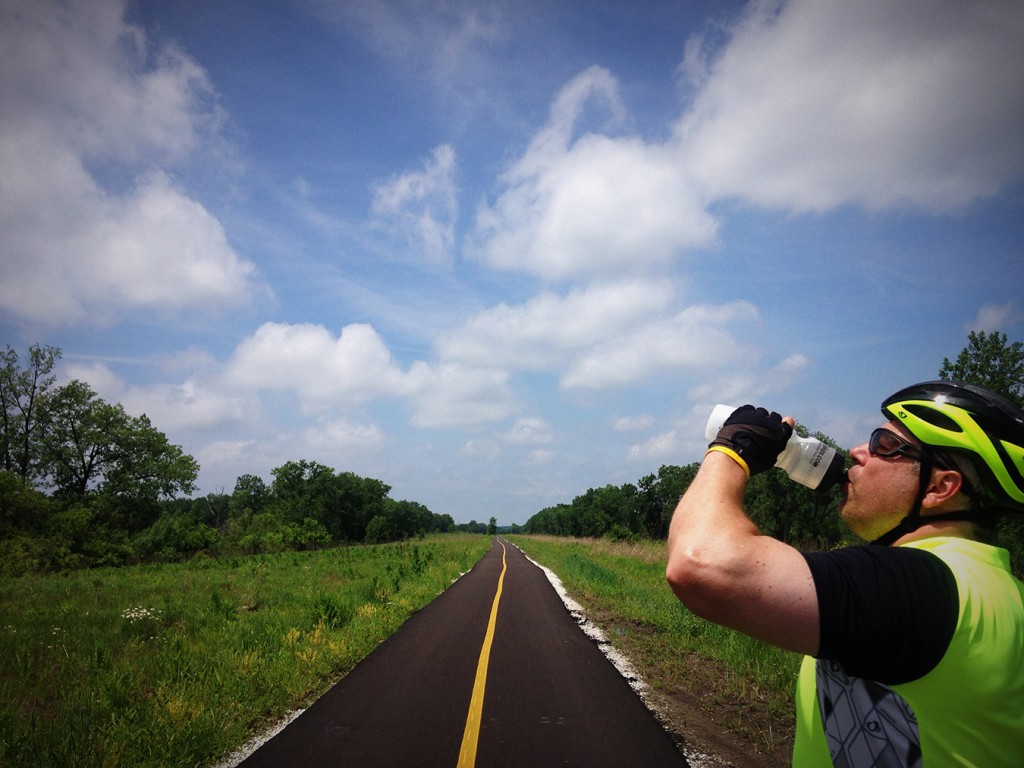 CalSag Bike Trail-Water Break